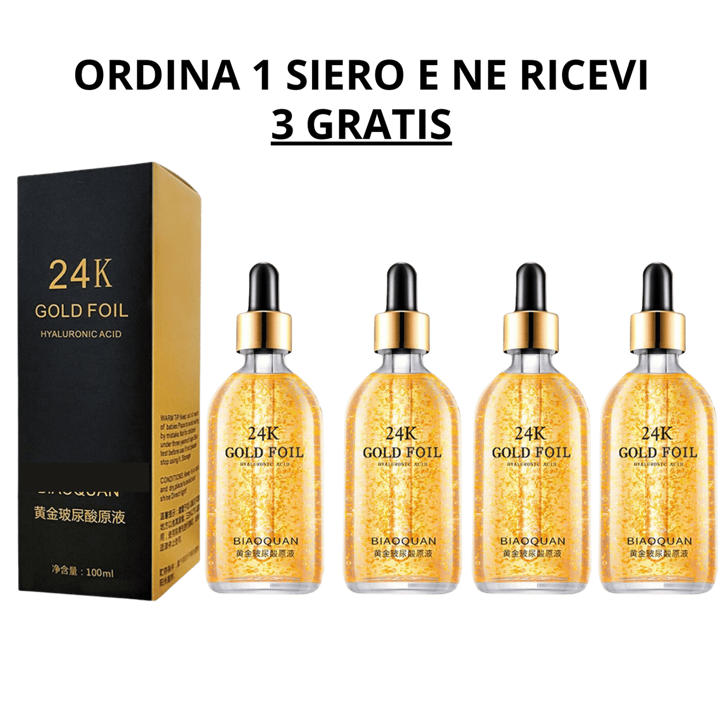 Siero Viso 24k Gold